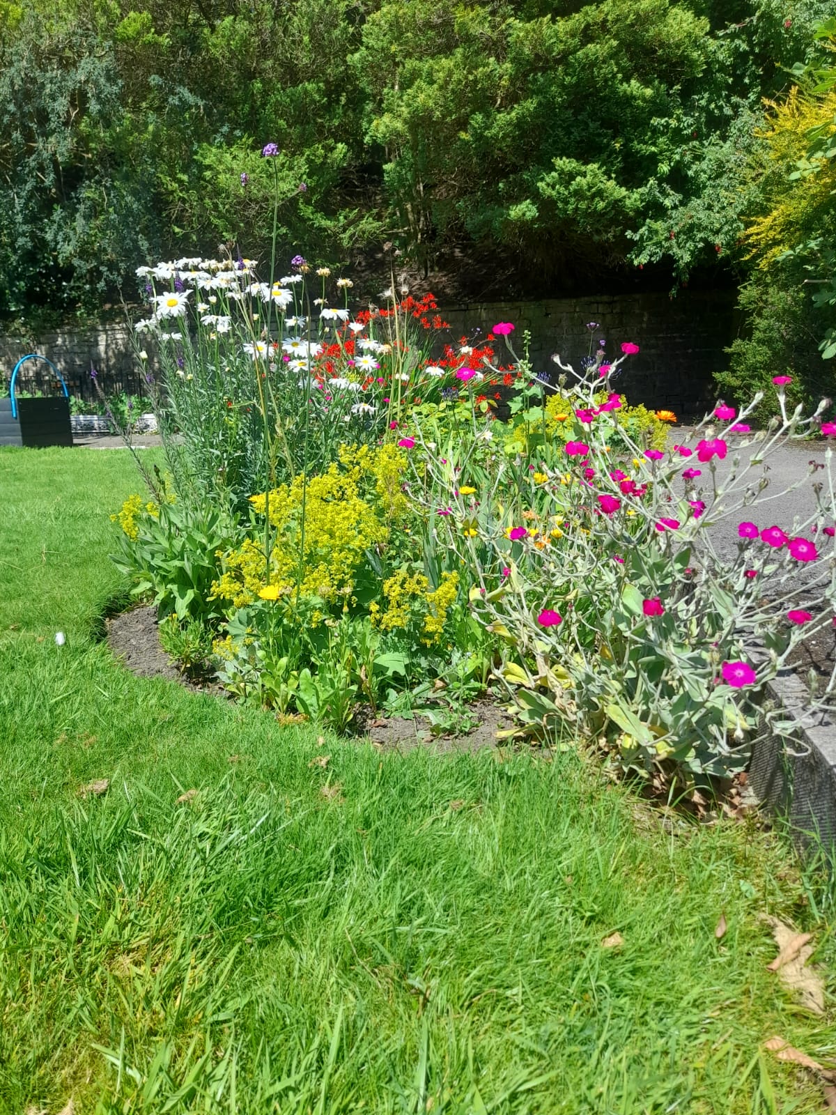 Flower bed Flower bed