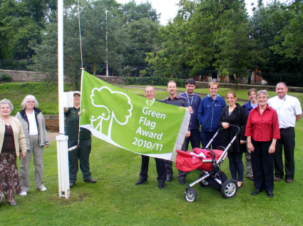 Launching our Green Flag