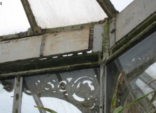A close up of some of the intricate iron work in 2012